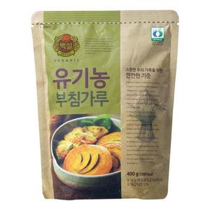 백설)유기농부침가루*400g