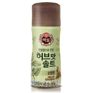 백)허브맛솔트순한55g