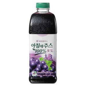 서울)아침에포도주스