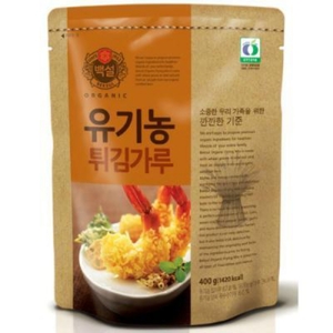 백설)유기농튀김가루 400g
