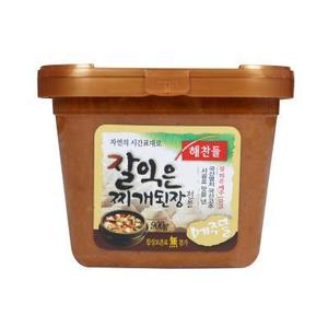 해)그대로끓여먹는된장찌개900g