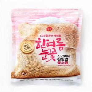 샘표)한여름꽃소금(1KG)