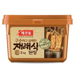 해찬들)재래식된장3kg