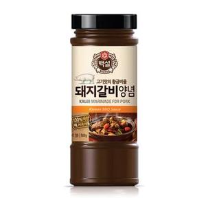 백설)돼지갈비양념500g