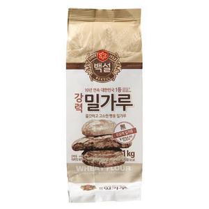 백설)강력밀가루1kg(제빵용)