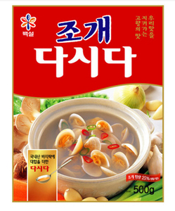 CJ)조개다시다