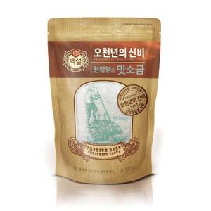 CJ천일염으로만든맛소금100g
