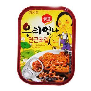 샘표)연근조림