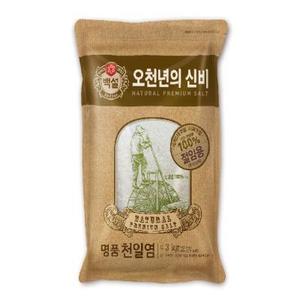백설)오천년천일염3kg