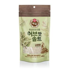 CJ 천일염허브솔트순한맛100