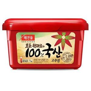 해찬들100%국산고추장1kg