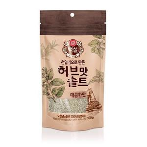 CJ 천일염허브솔트매콤한맛100