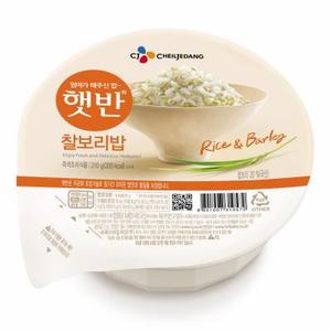 CJ)찰보리밥210g
