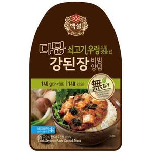 CJ)다담쇠고기우렁비빔된장양념140g