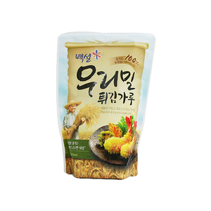 백설)우리밀튀김가루500g
