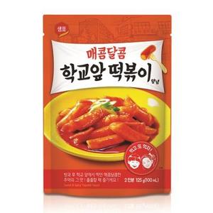 샘표)매콤달콤학교앞떡뽁이양념125g
