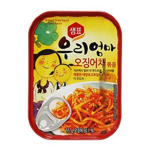 샘)우리엄마오징어채볶음