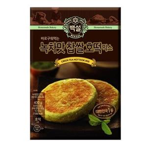 CJ)녹차맛찹쌀호떡믹스