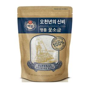 백설오천년의명품꽃소금400g