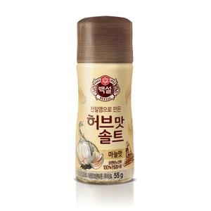 백설)허브맛솔트(마늘맛)55g